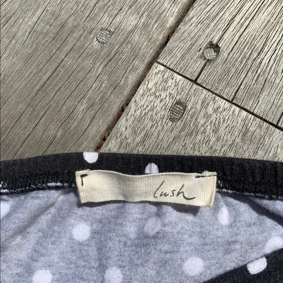 Nordstrom | Polka Dot Mini Dress by Lush - Picture 3 of 3